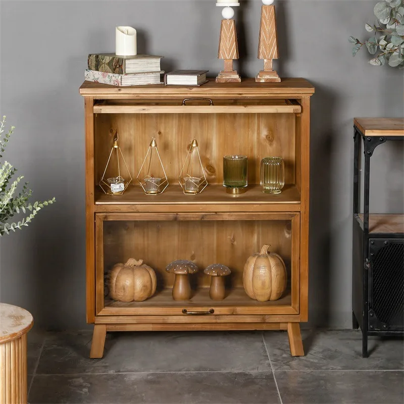 Solid wood double-layer and th - Food Storage Locker recensione e prezzo