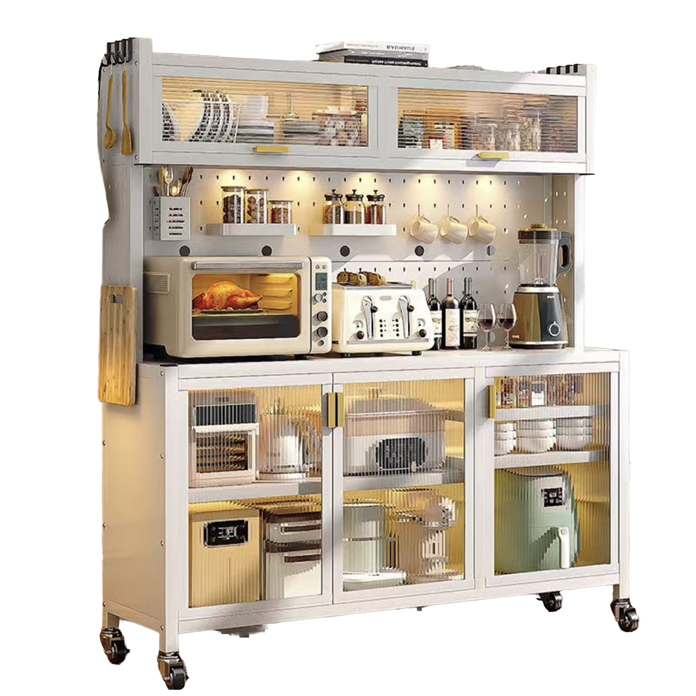 Black Steel Foldable Kitchen R - Food Storage Locker recensione e prezzo