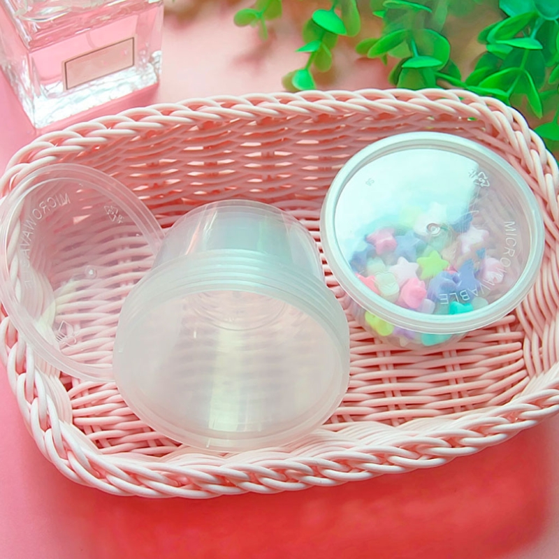 5/10pcs 100ml Disposable Plast - Xmas Food Storage Containers recensione e prezzo