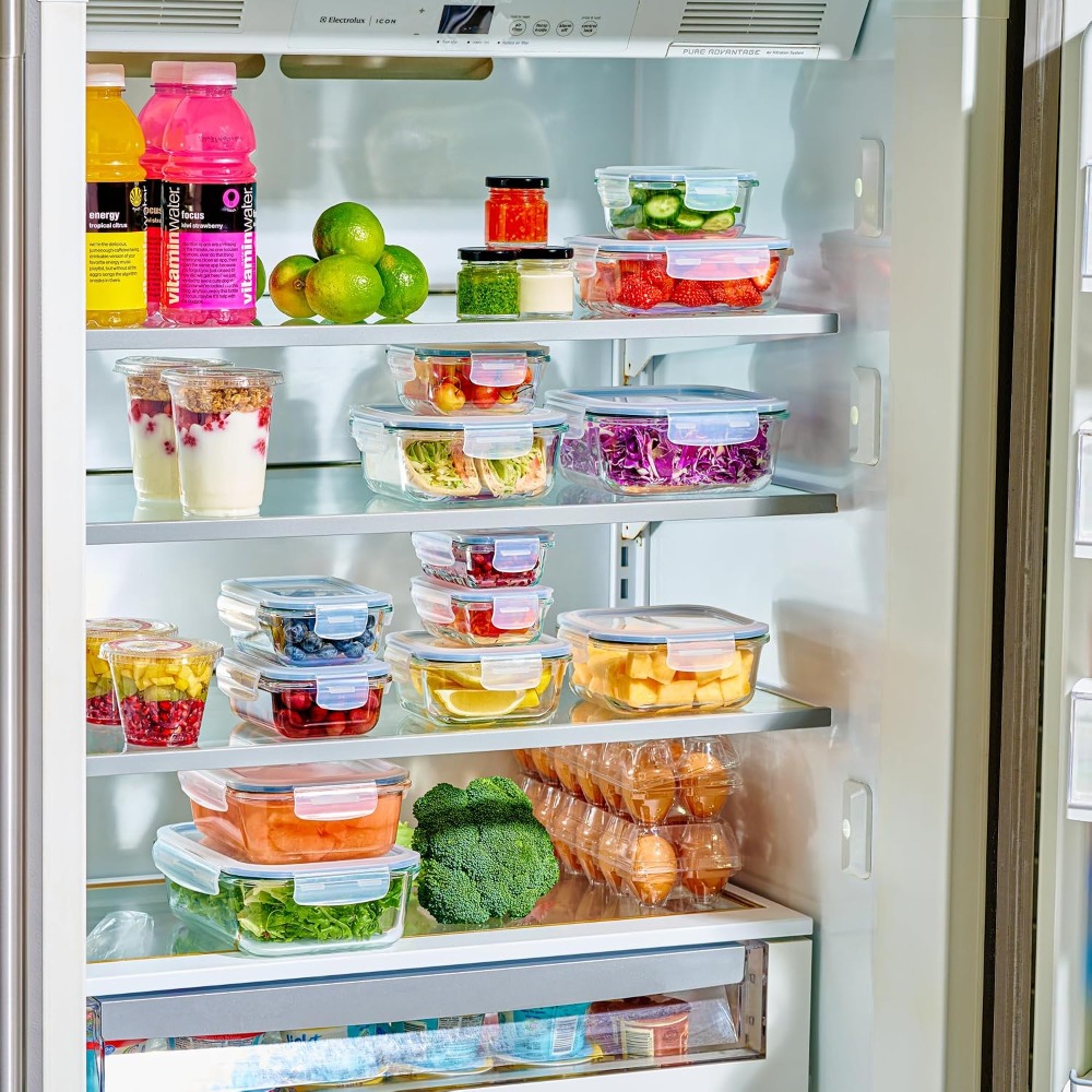 40-Piece Glass Food Storage Co - Storage Food Prep recensione e prezzo