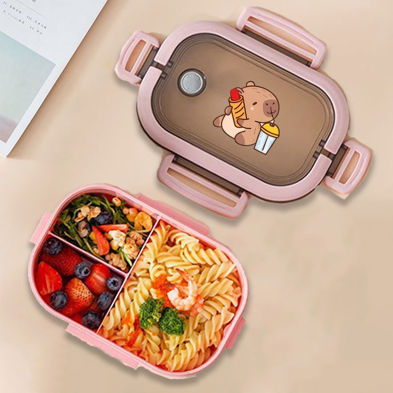 Capybara Bento Lunch Box Anime - Food Storage Square Containers recensione e prezzo