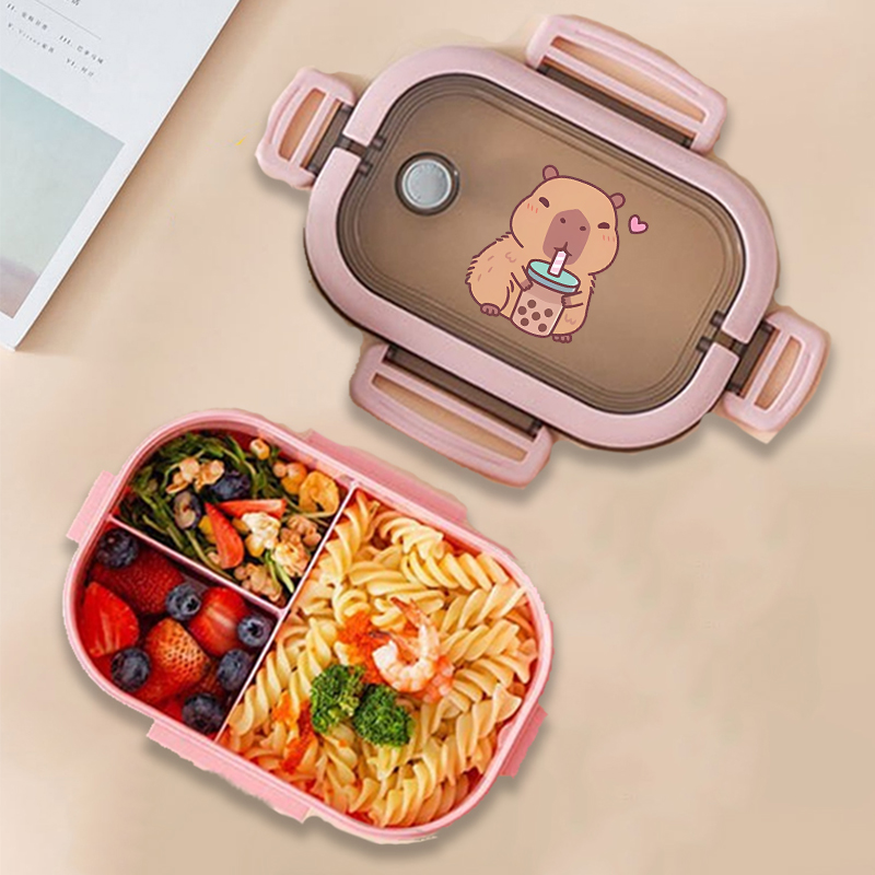 Capybara Bento Lunch Box Anime - Food Storage Square Containers recensione e prezzo