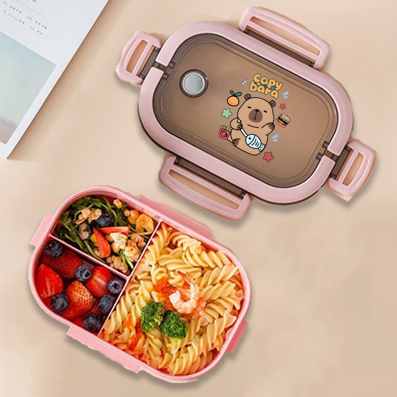 Capybara Bento Lunch Box Anime - Food Storage Square Containers recensione e prezzo