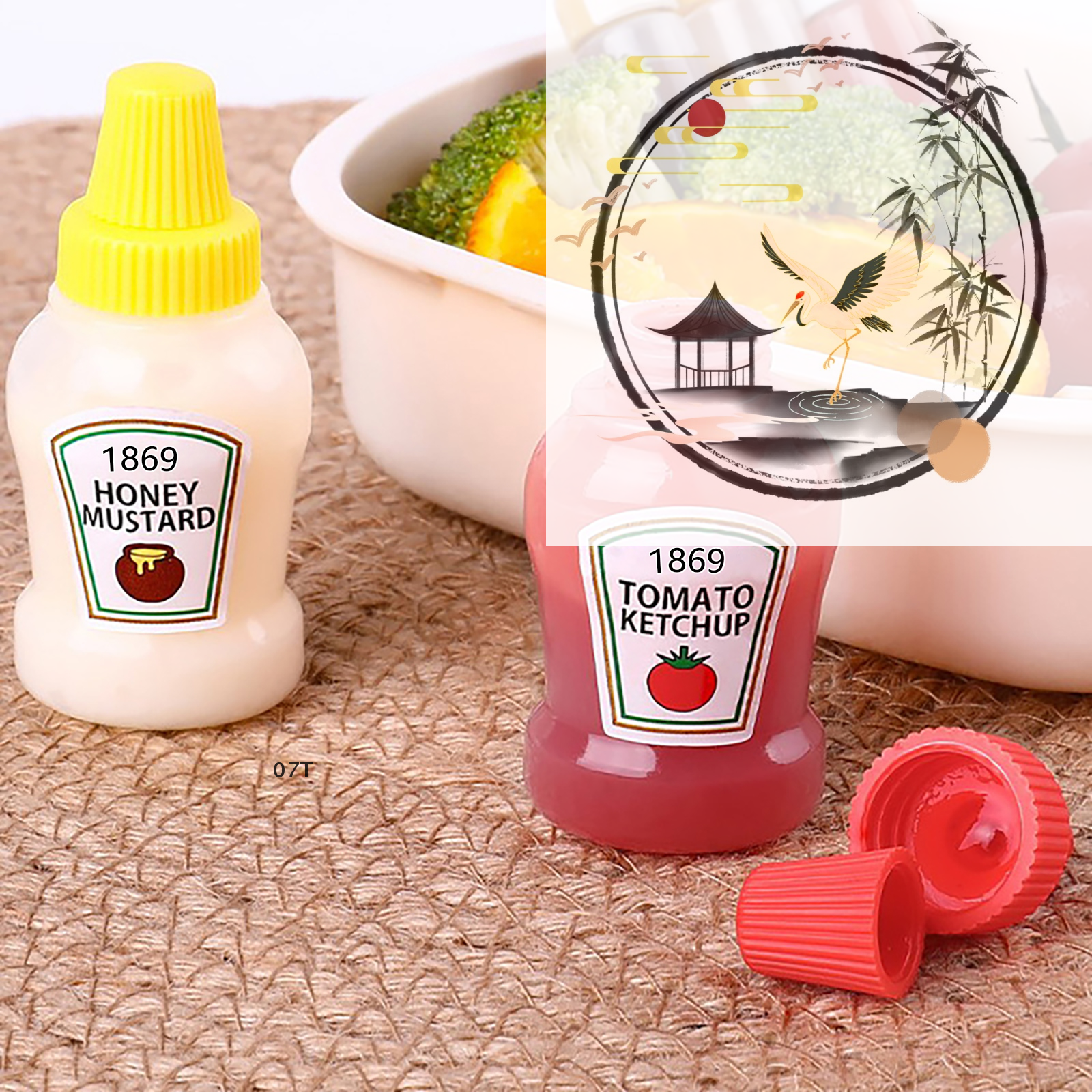 2pcs/set 25ML Mini Tomato Ketc - Food Storage Utensils recensione e prezzo