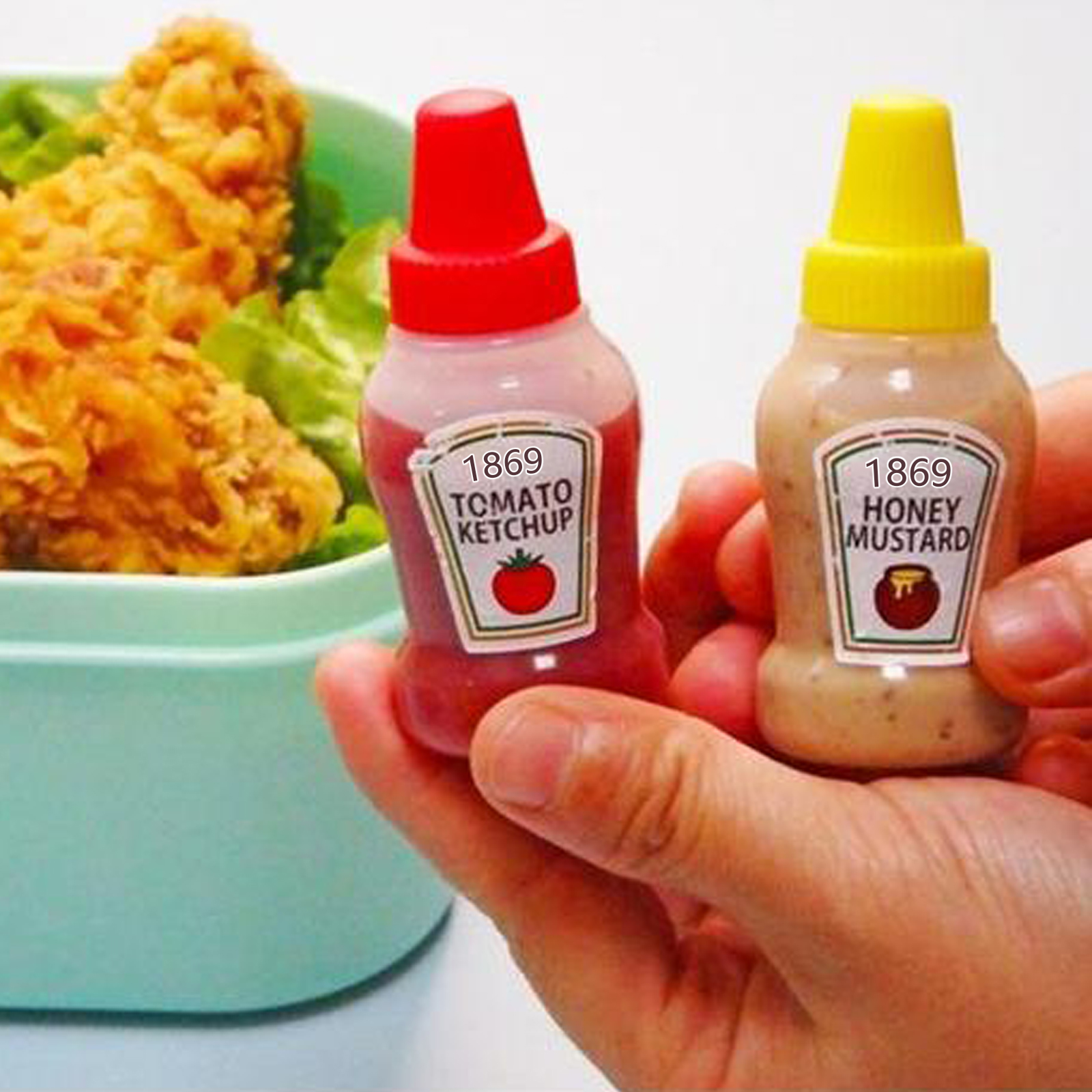 2pcs/set 25ML Mini Tomato Ketc - Food Storage Utensils recensione e prezzo