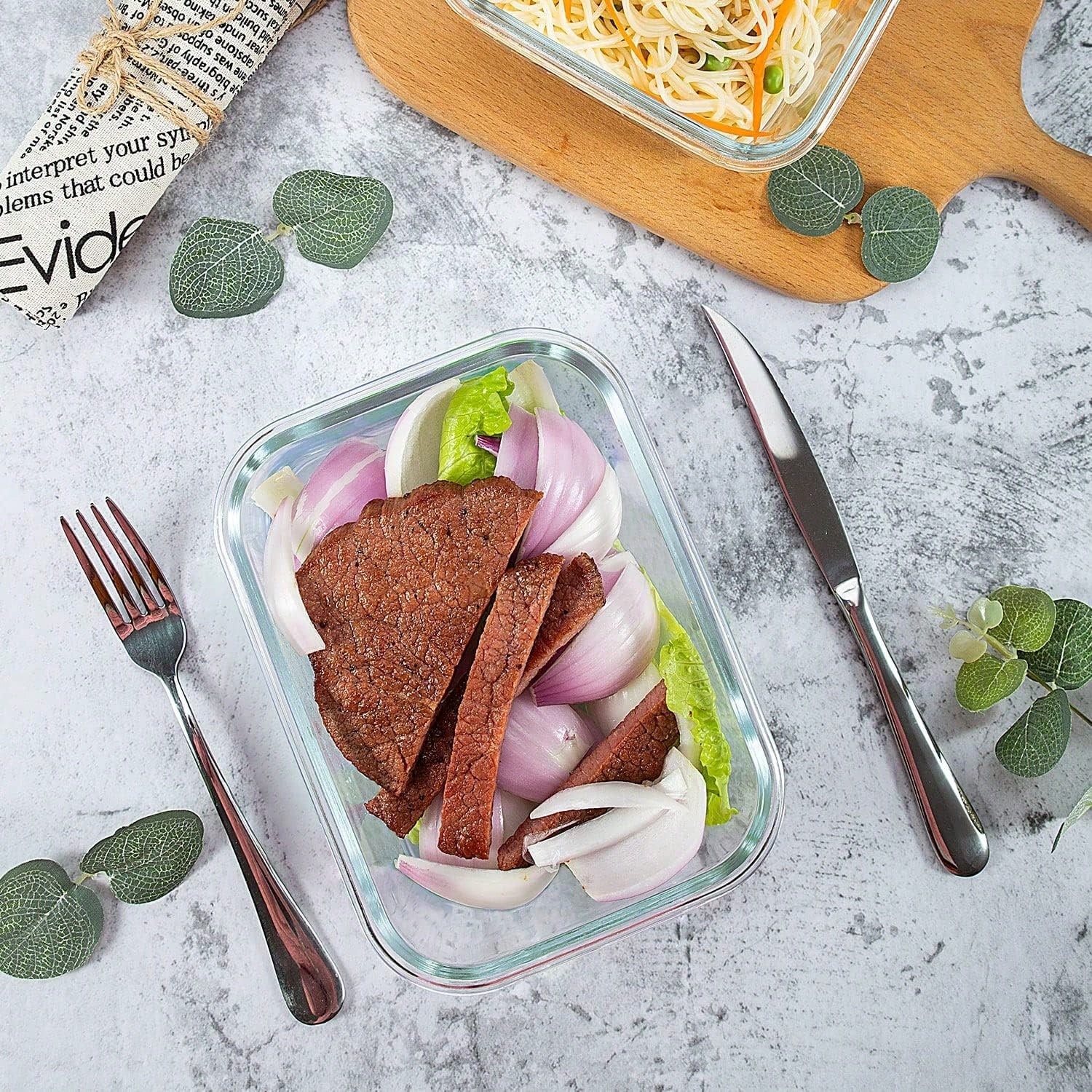 10 Pack Glass Meal Prep Contai - Storage Food Prep recensione e prezzo