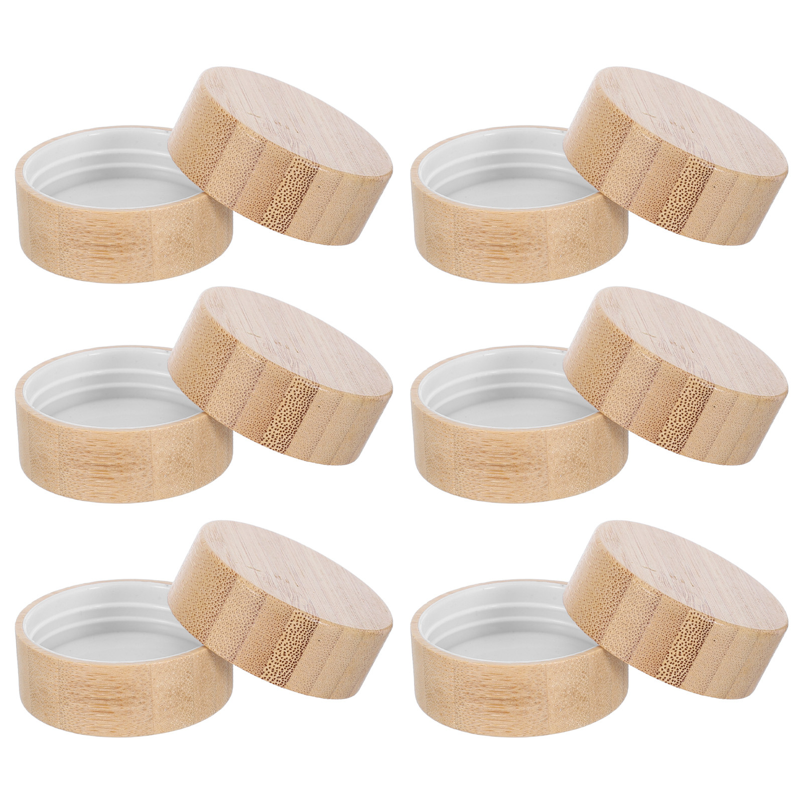12 Pcs Natural Bamboo Lids Reu - Food Storage Pantry recensione e prezzo