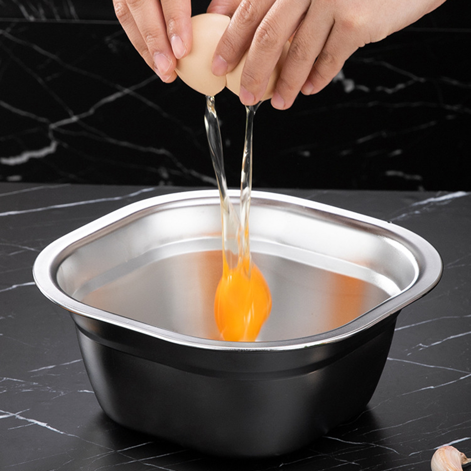 Stainless Steel Square Basin V - Food Storage Square Containers recensione e prezzo