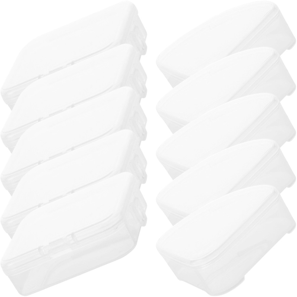 10Pcs Makeup Sponge Box Transp - Egg Storage Holder recensione e prezzo