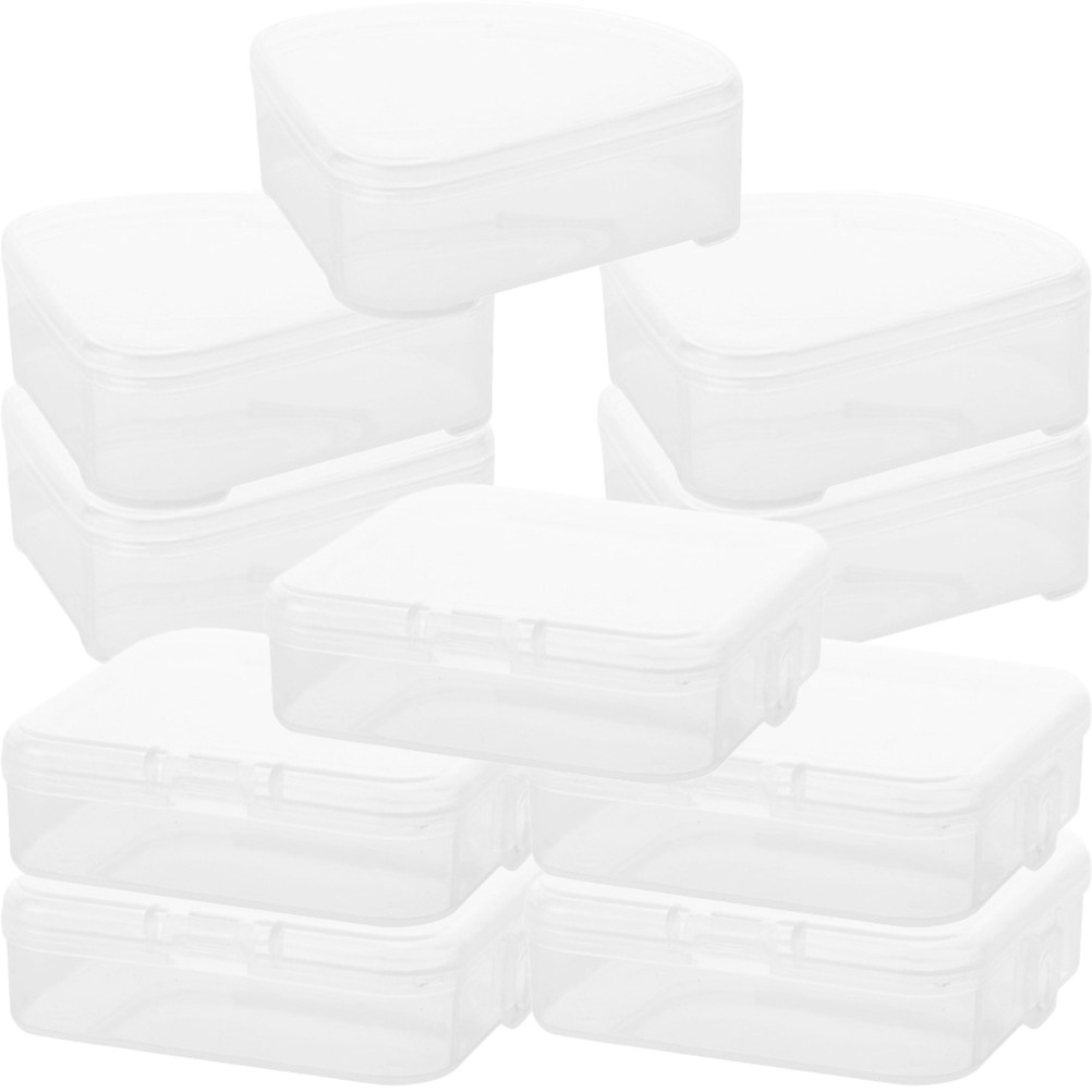 10Pcs Makeup Sponge Box Transp - Egg Storage Holder recensione e prezzo