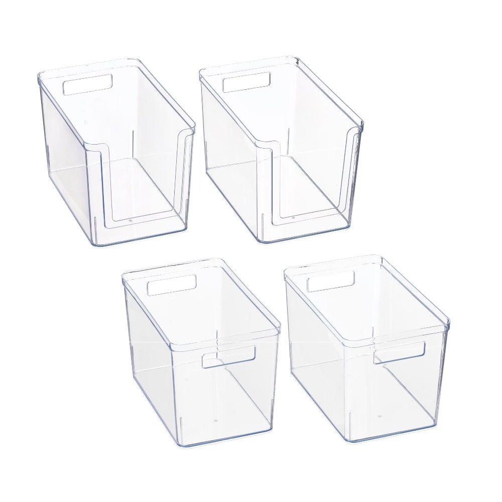 Clear Plastic Pantry Storage B - Food Storage In Cabinets recensione e prezzo