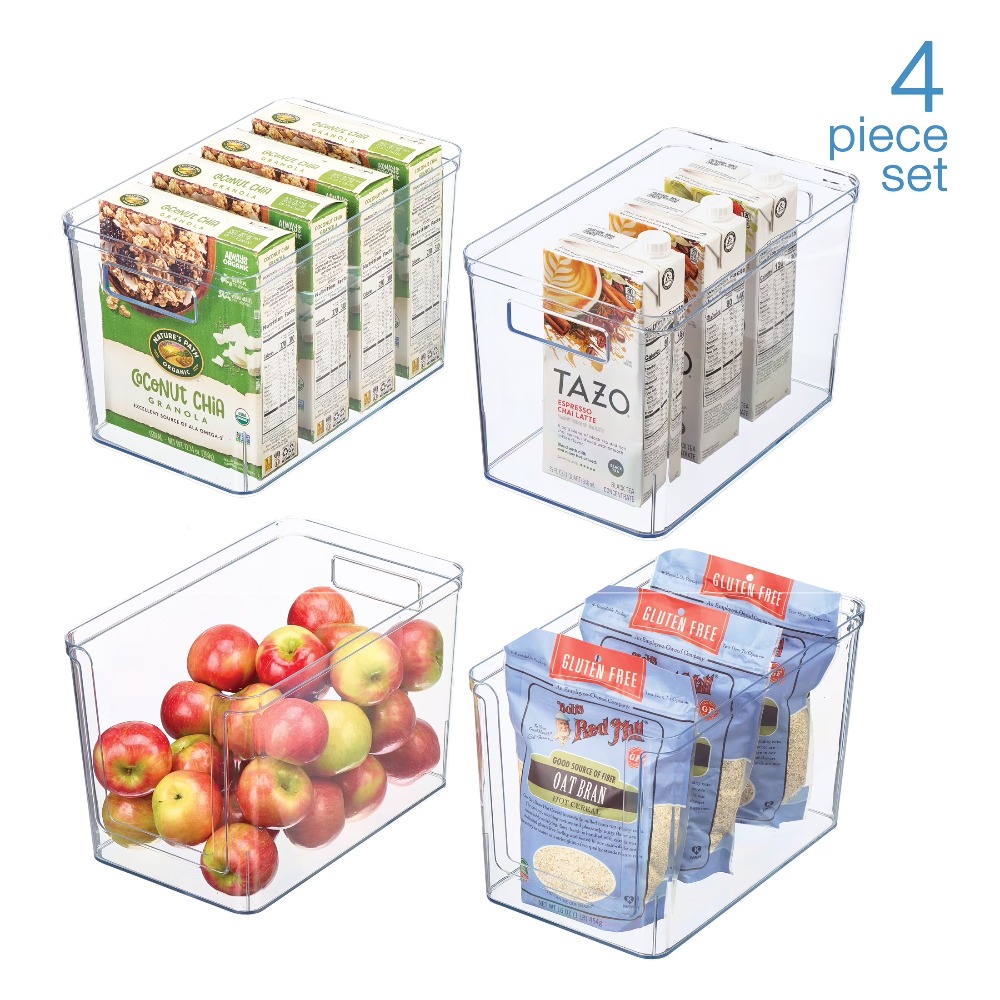 Clear Plastic Pantry Storage B - Food Storage In Cabinets recensione e prezzo