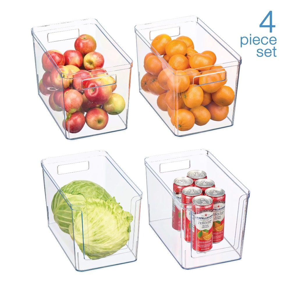 Clear Plastic Pantry Storage B - Food Storage In Cabinets recensione e prezzo