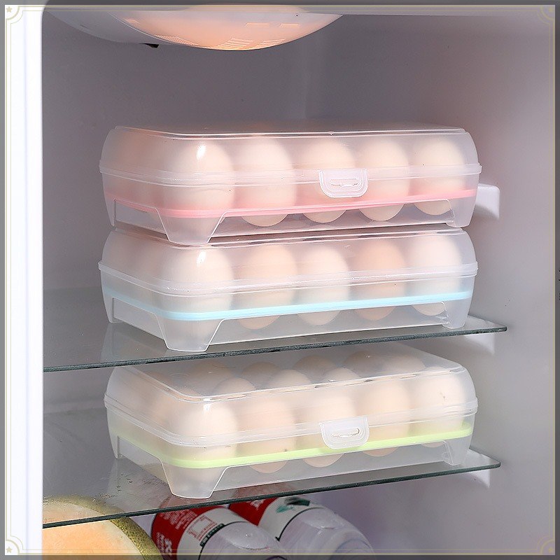 Egg Storage Box 15 Grids PP Vi - Egg Storage Holder recensione e prezzo