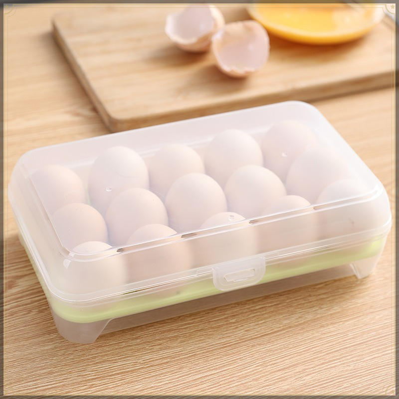 Egg Storage Box 15 Grids PP Vi - Egg Storage Holder recensione e prezzo