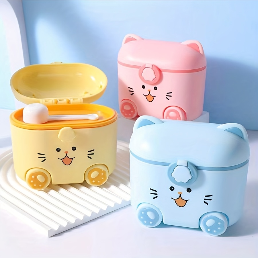 Cute Cat Milk Powder Container - Food Storage Locker recensione e prezzo
