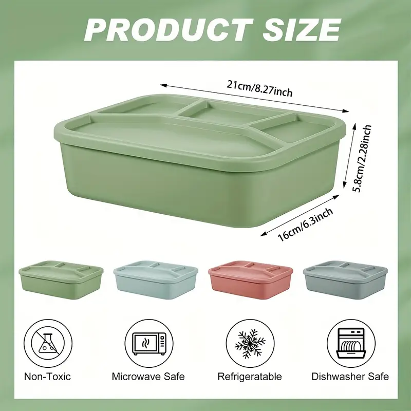 Food-Grade Eco-Friendly Leak-P - Food Storage With Compartments recensione e prezzo