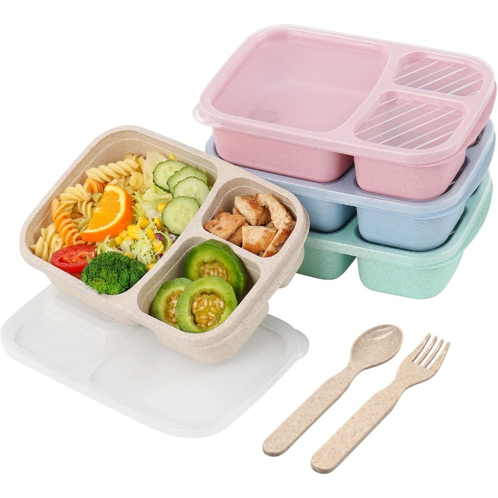 1 Bento Box Lunch Box for Kids - Food Storage With Compartments recensione e prezzo