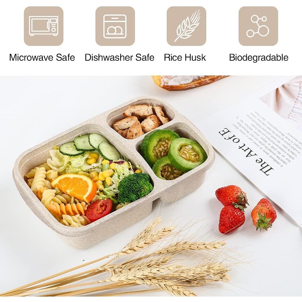 1 Bento Box Lunch Box for Kids - Food Storage With Compartments recensione e prezzo