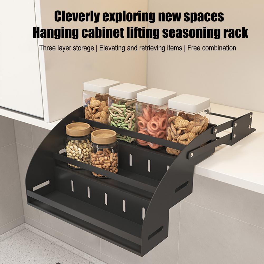 Triple Tier Spice Organizer 3- - Food Storage In Cabinets recensione e prezzo
