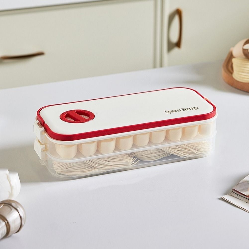 Practical Plastic Dumpling Box - Food Storage Practices recensione e prezzo