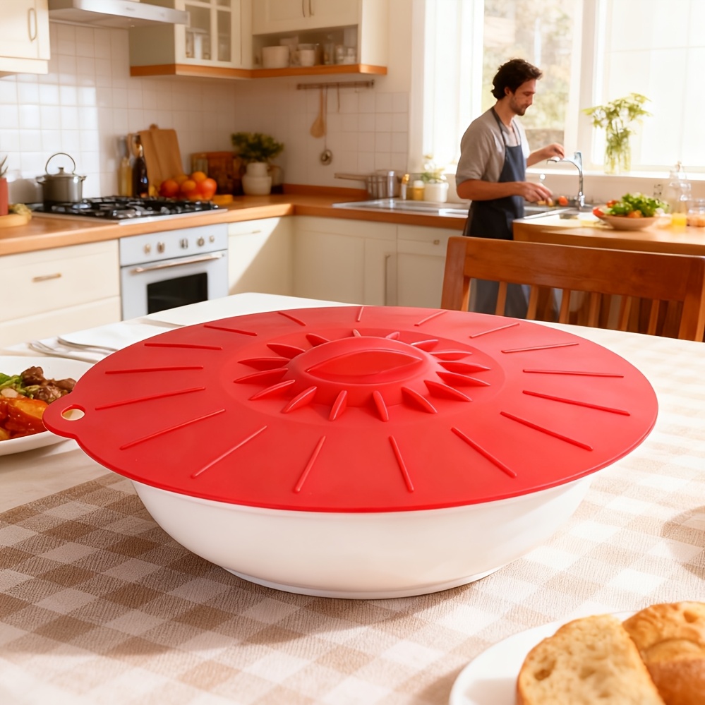 5-Piece Silicone Lids, Heat-Re - Food Storage Utensils recensione e prezzo