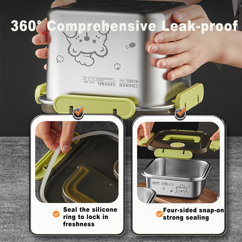 COOKER KING 420ml-6200ml Large - Food Storage Box Large recensione e prezzo