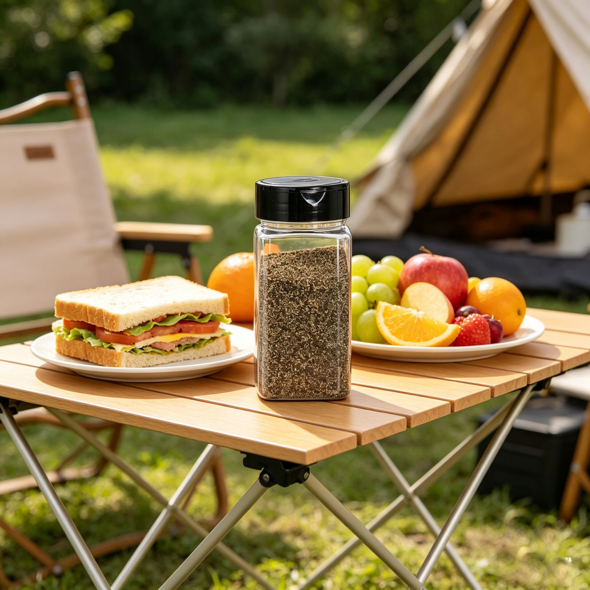 Square Large Plastic Spice Jar - Food Storage Box Large recensione e prezzo