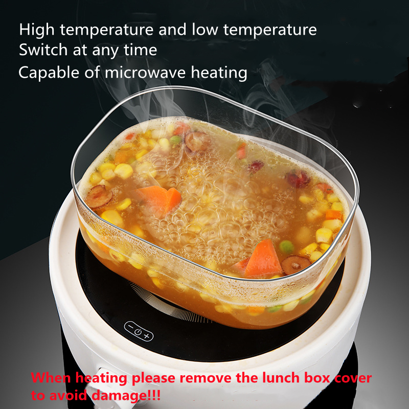 High Borosilicate Glass Rectan - Food Storage Set Glass recensione e prezzo