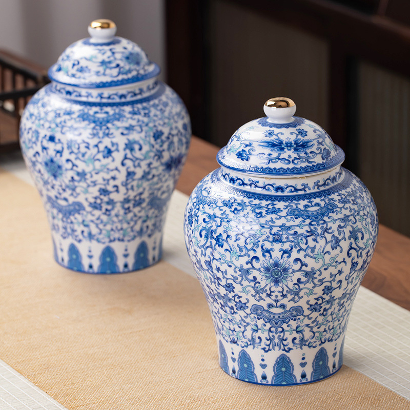 Gold-plated Ceramic Tea Jar Vi - Food Storage Utensils recensione e prezzo