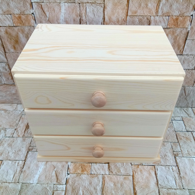 Solid Wood Storage Box Desktop - Food Storage Locker recensione e prezzo