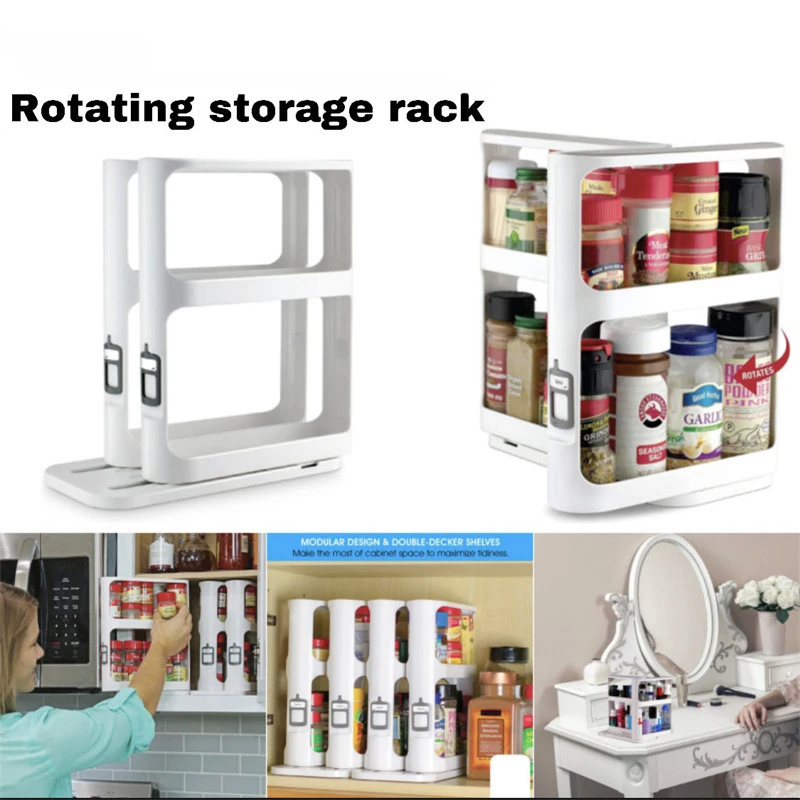 Multi-layer Storage Rotating R - Food Storage In Cabinets recensione e prezzo