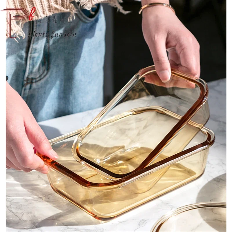 Glass Fresh-Keeping Box, Micro - Food Storage Set Glass recensione e prezzo