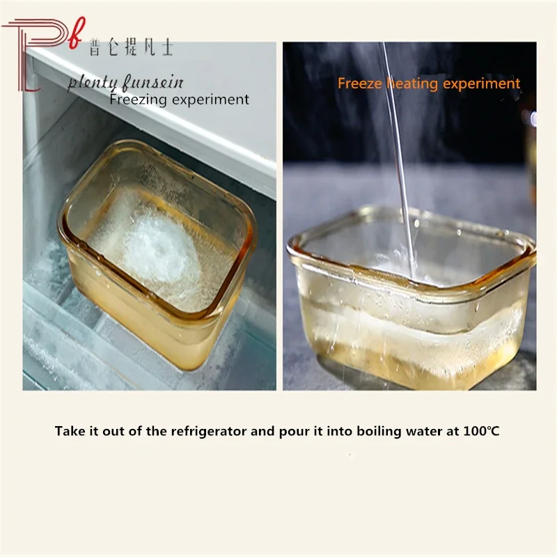 Glass Fresh-Keeping Box, Micro - Food Storage Set Glass recensione e prezzo