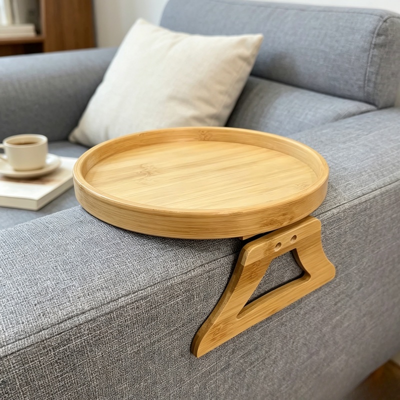 Clip-On Natural Wood Sofa Armr - Food Storage Practices recensione e prezzo
