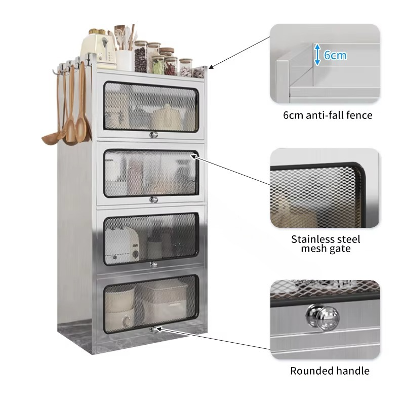 Stainless steel kitchen locker - Food Storage Locker recensione e prezzo