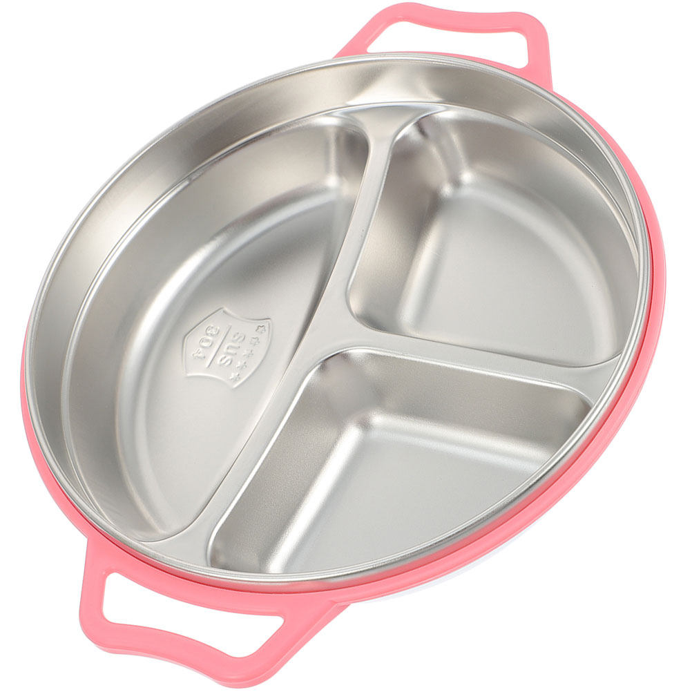 Divided Stainless Steel Food P - Storage Food Prep recensione e prezzo
