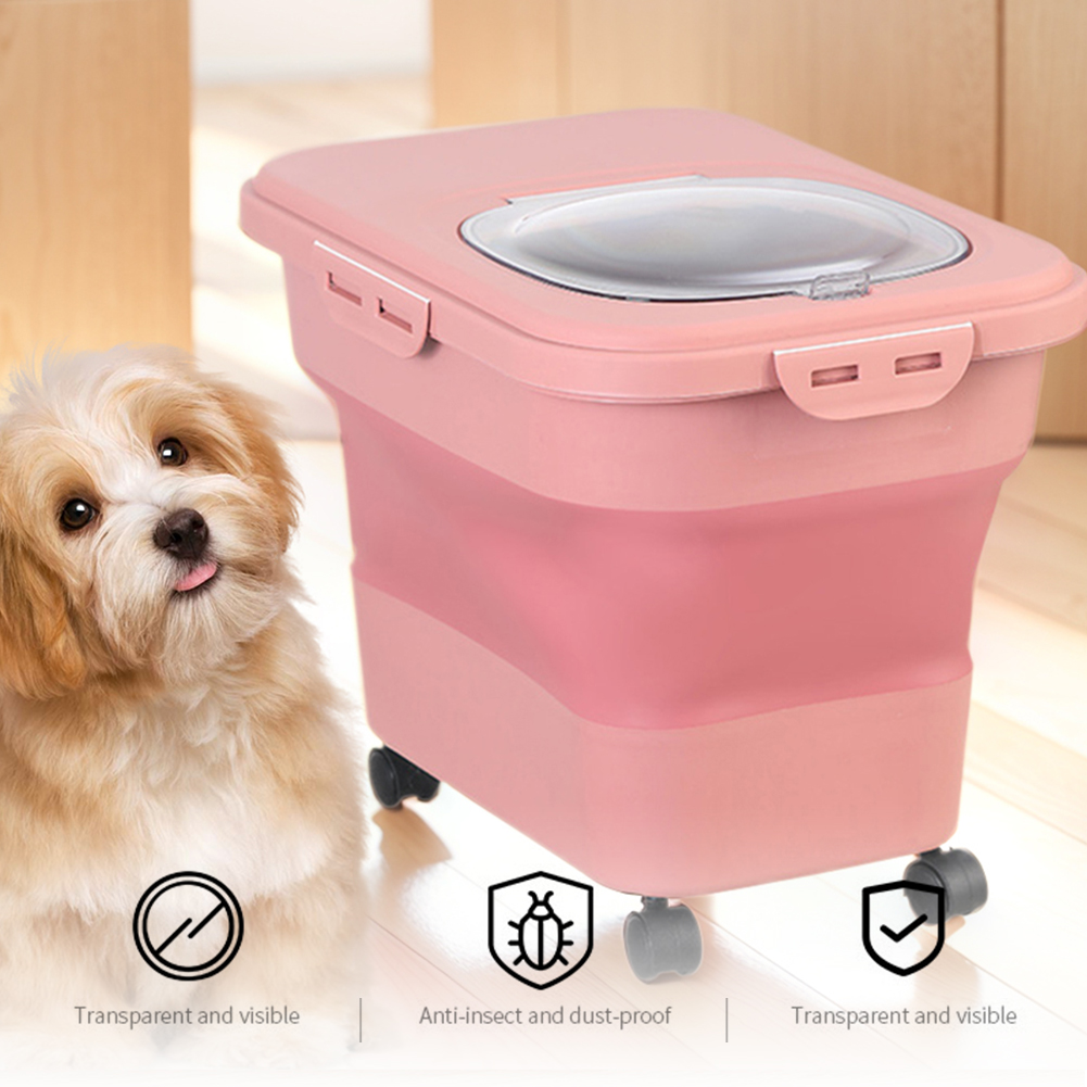 Collapsible Dry Cat Food Box 2 - Food Storage Box Large recensione e prezzo