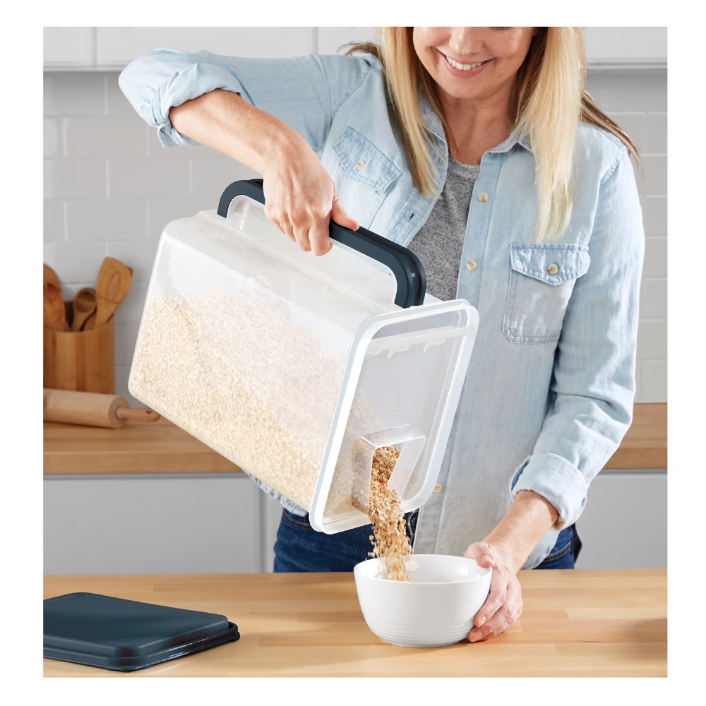 Large Capacity Plastic Food St - Food Storage Pantry recensione e prezzo