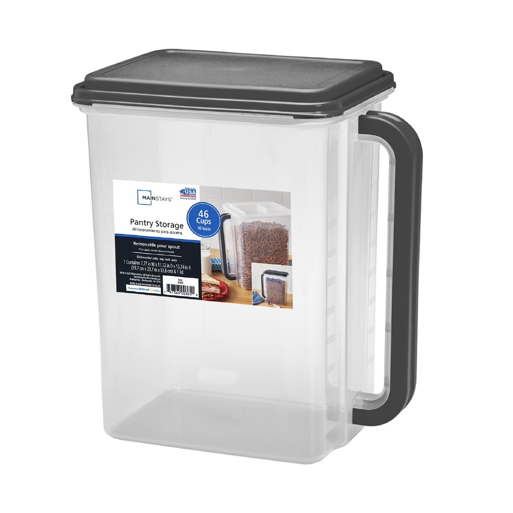 Large Capacity Plastic Food St - Food Storage Pantry recensione e prezzo