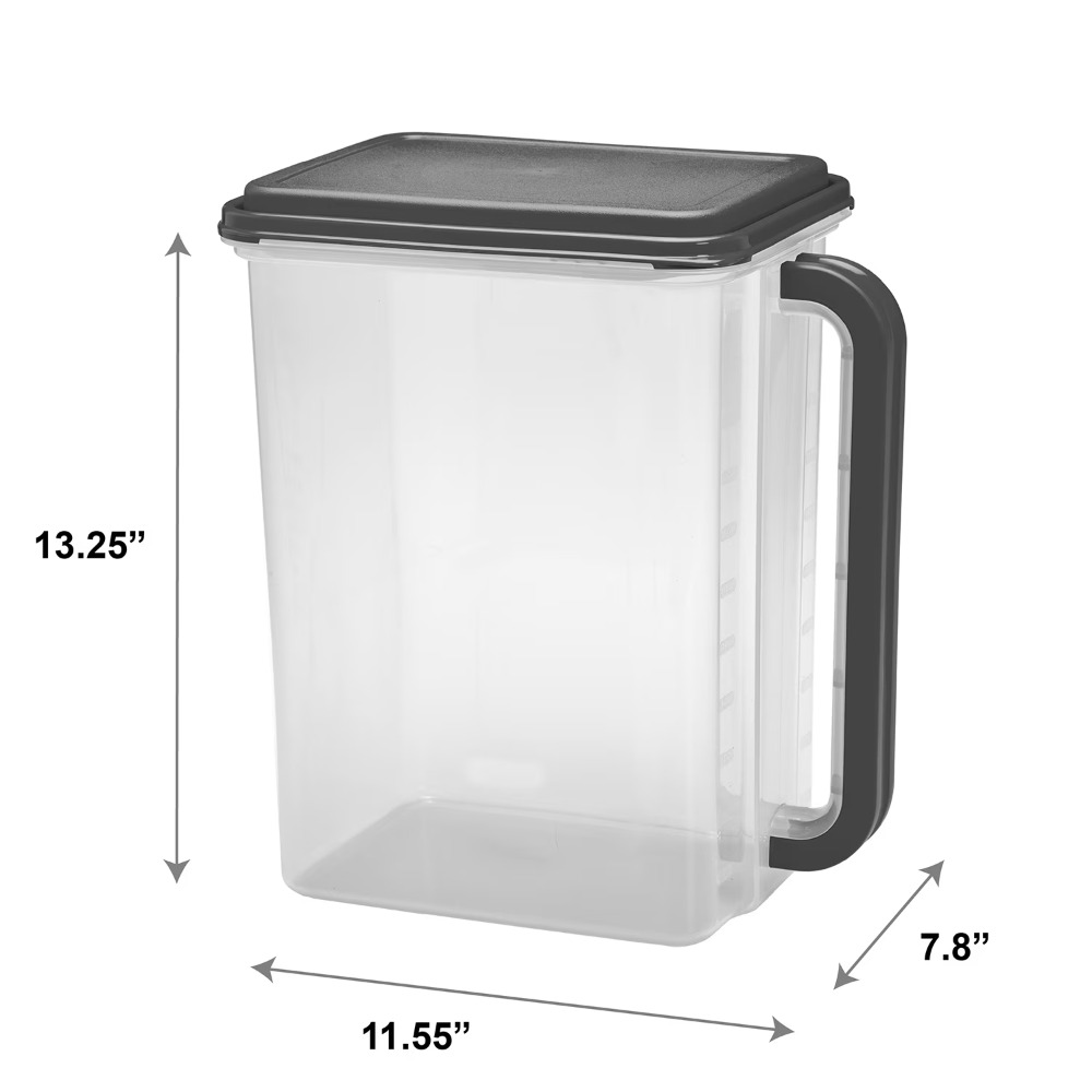 Large Capacity Plastic Food St - Food Storage Pantry recensione e prezzo