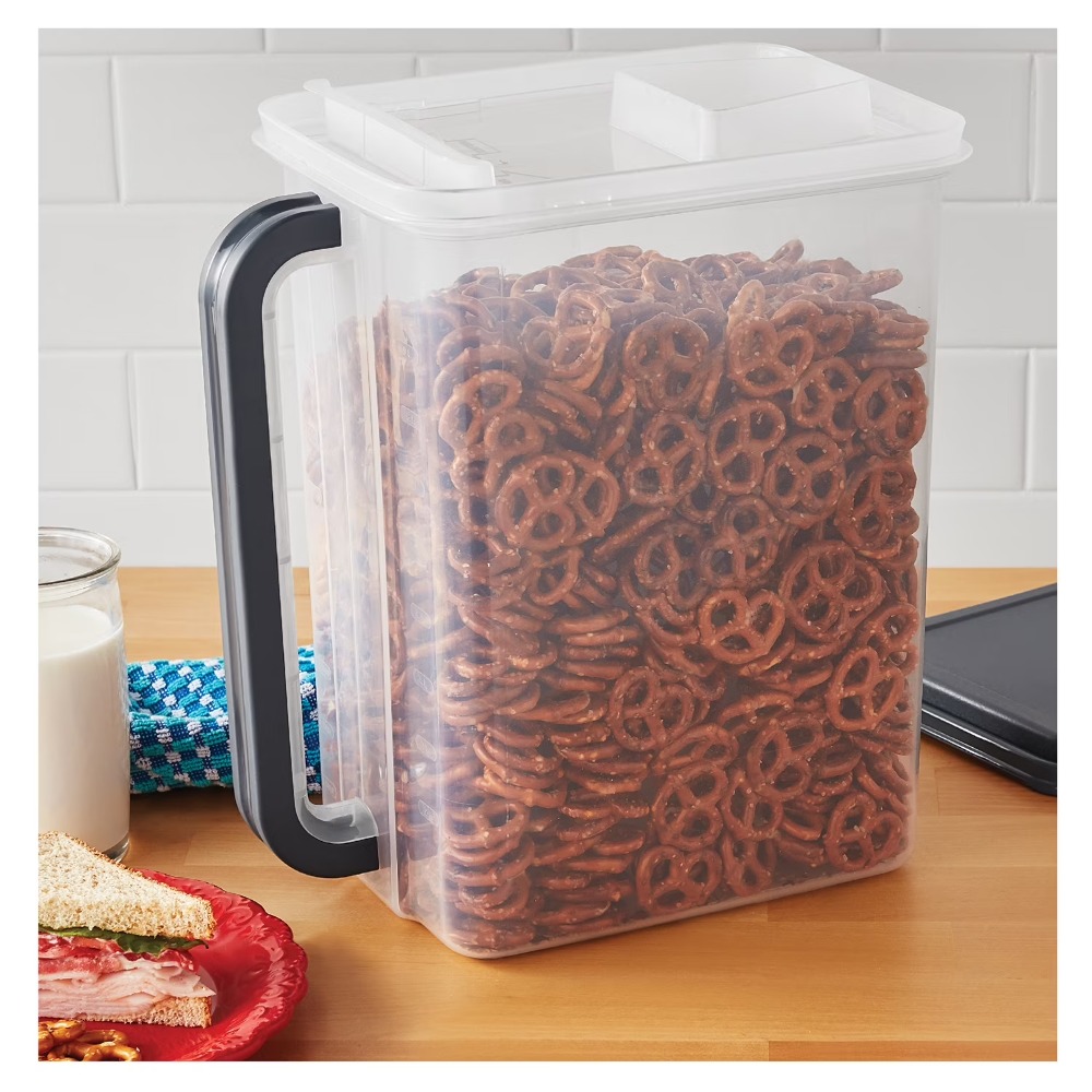 Large Capacity Plastic Food St - Food Storage Pantry recensione e prezzo