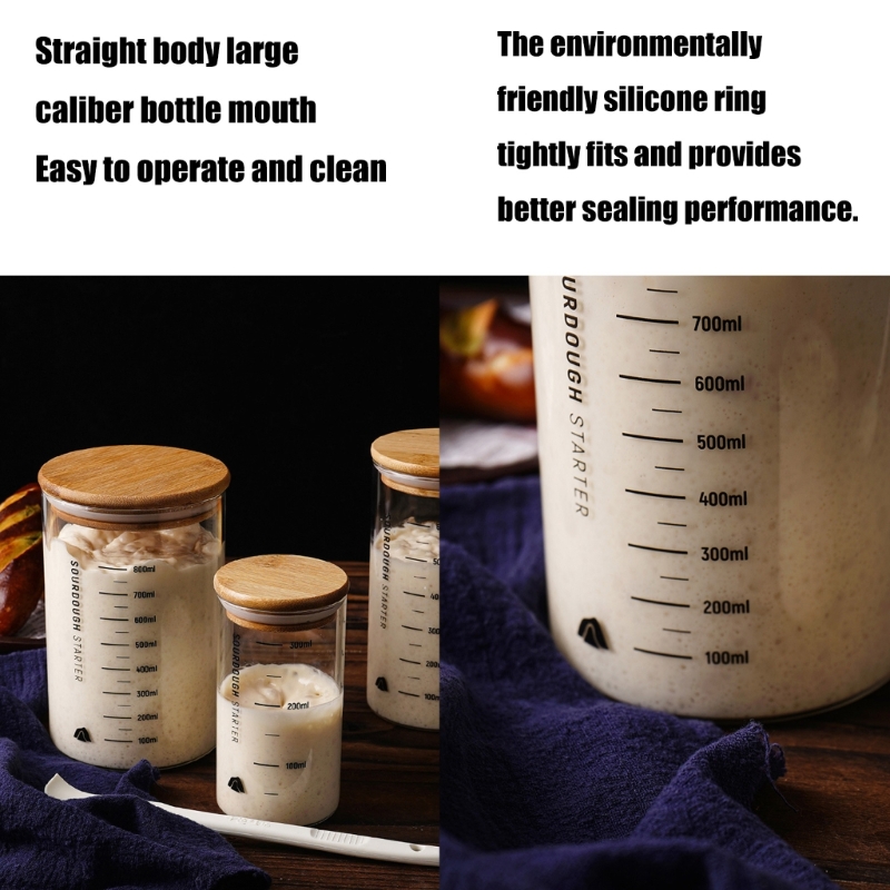 Sourdough Proofing Jar Kitchen - Food Storage Practices recensione e prezzo