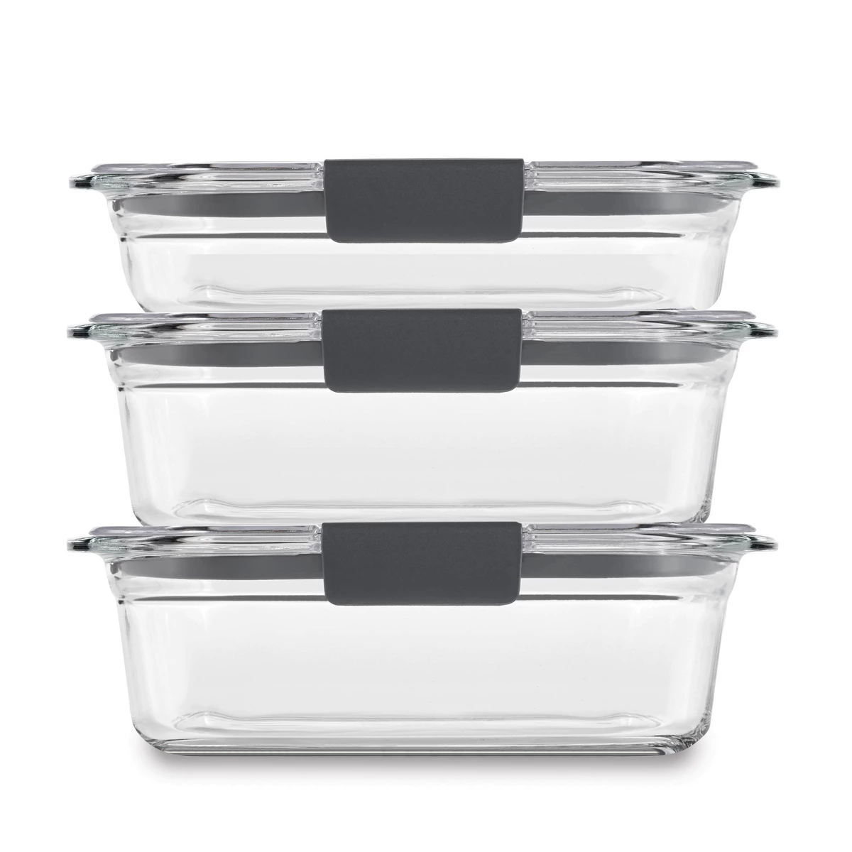 Rubbermaid 6pc (set of 3) Bril - Food Storage Set Glass recensione e prezzo