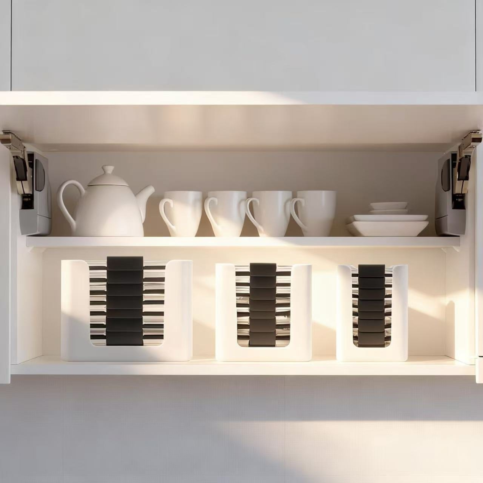 3 Pieces Lid Storage Rack Rect - Food Storage In Cabinets recensione e prezzo